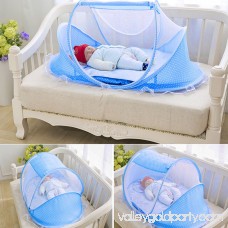 4 Pcs Comfortable Baby Bed Portable Folding Mosquito Net Newborn Sleep Bed Travel Bed Pillow Set For 0-3 Years 570913150